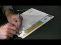 LCD Backlight Removal & Replacement | laptop screen fix |